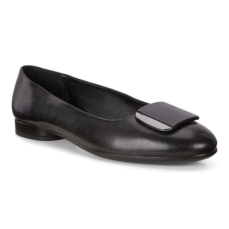 Women Ecco Anine - Ballerina Black - India KFYWHB513